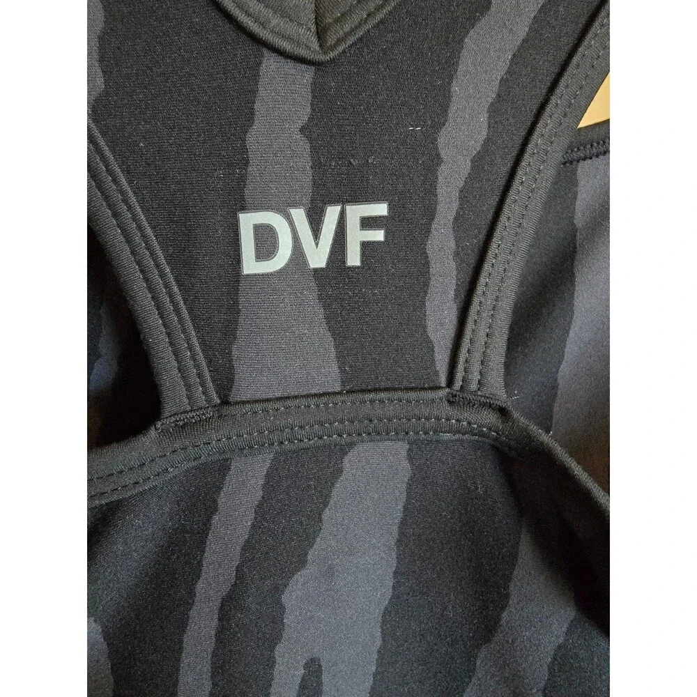 DVF body‎ suit tonal zebra size xxs